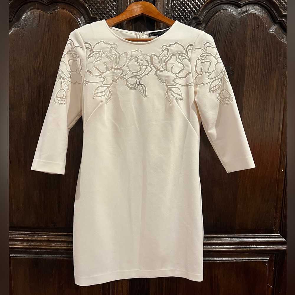 Long sleeve, mini, White House Black Market Dress - Size 4